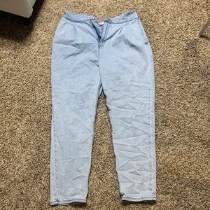 Straight leg jeans